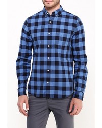 Мужская синяя рубашка с длинным рукавом от Gap