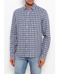 Мужская синяя рубашка с длинным рукавом от Gap