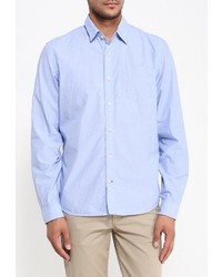 Мужская синяя рубашка с длинным рукавом от Gap