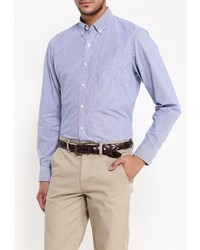 Мужская синяя рубашка с длинным рукавом от Gap