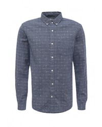 Мужская синяя рубашка с длинным рукавом от Gap