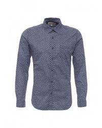 Мужская синяя рубашка с длинным рукавом от Gianni Lupo