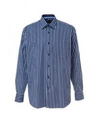 Мужская синяя рубашка с длинным рукавом от GREG