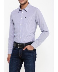 Мужская синяя рубашка с длинным рукавом от Lee