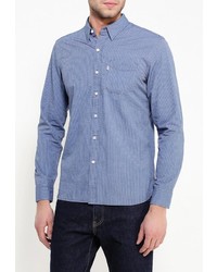 Мужская синяя рубашка с длинным рукавом от Levi's