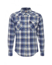 Мужская синяя рубашка с длинным рукавом от Levi's