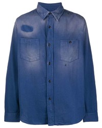 Мужская синяя рубашка с длинным рукавом от Levi's Vintage Clothing