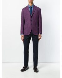 Мужская синяя рубашка с длинным рукавом от Brioni