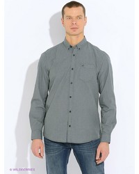 Мужская синяя рубашка с длинным рукавом от s.Oliver