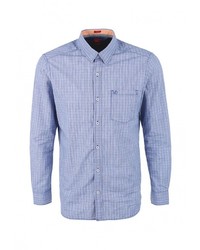 Мужская синяя рубашка с длинным рукавом от s.Oliver