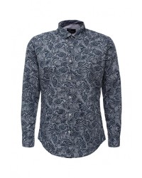 Мужская синяя рубашка с длинным рукавом от Sahera Rahmani