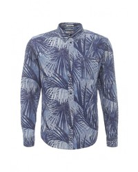 Мужская синяя рубашка с длинным рукавом от Wrangler