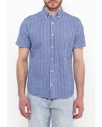 Мужская синяя рубашка с коротким рукавом от Gap