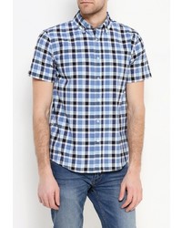 Мужская синяя рубашка с коротким рукавом от Modis