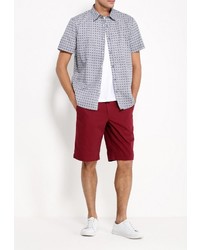 Мужская синяя рубашка с коротким рукавом от Modis