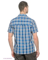 Мужская синяя рубашка с коротким рукавом от The North Face
