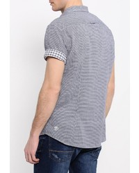 Мужская синяя рубашка с коротким рукавом от Tom Tailor Denim