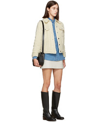 Женская синяя рубашка от A.P.C.