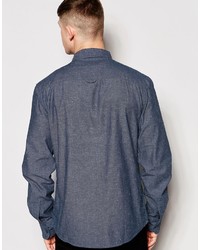 Мужская синяя рубашка от Bellfield