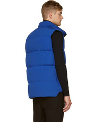 Мужская синяя стеганая куртка без рукавов от Canada Goose
