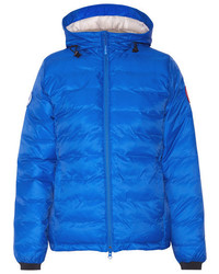 Женская синяя стеганая куртка от Canada Goose