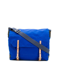 Синяя сумка почтальона из плотной ткани от Ally Capellino