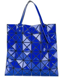 Женская синяя сумка с геометрическим рисунком от Bao Bao Issey Miyake