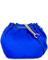 Синяя сумка через плечо от Diane von Furstenberg