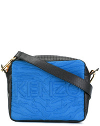Синяя сумка через плечо от Kenzo