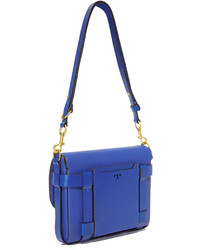 Женская синяя сумка от Tory Burch