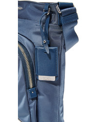 Женская синяя сумка от Tumi