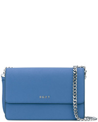 Женская синяя сумка от DKNY