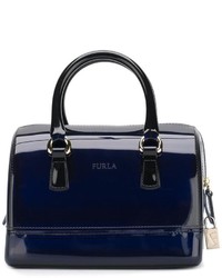 Женская синяя сумка от Furla