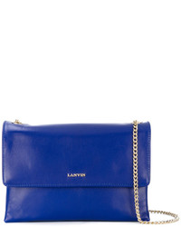 Женская синяя сумка от Lanvin