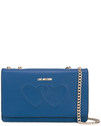 Женская синяя сумка от Love Moschino