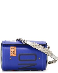Женская синяя сумка от Moschino