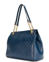 Женская синяя сумка от Gucci