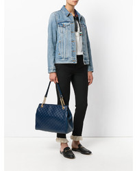 Женская синяя сумка от Gucci