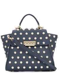 Женская синяя сумка от Zac Posen