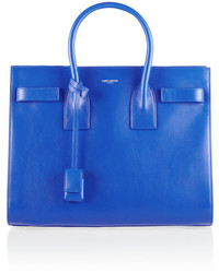 Синяя сумочка от Saint Laurent