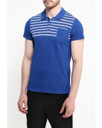 Мужская синяя футболка-поло от adidas Performance