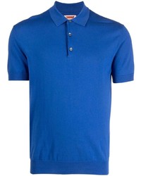 Мужская синяя футболка-поло от Baracuta
