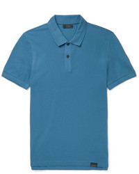 Мужская синяя футболка-поло от Belstaff