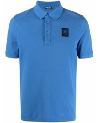 Мужская синяя футболка-поло от Blauer