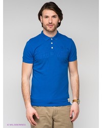 Мужская синяя футболка-поло от BLEND