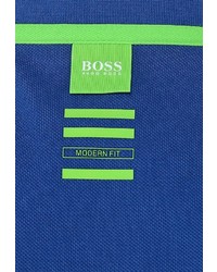 Мужская синяя футболка-поло от Boss Green