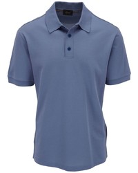 Мужская синяя футболка-поло от Brioni