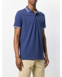 Мужская синяя футболка-поло от Peuterey
