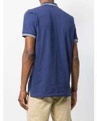 Мужская синяя футболка-поло от Peuterey