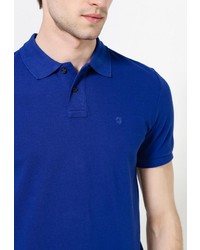 Мужская синяя футболка-поло от Celio